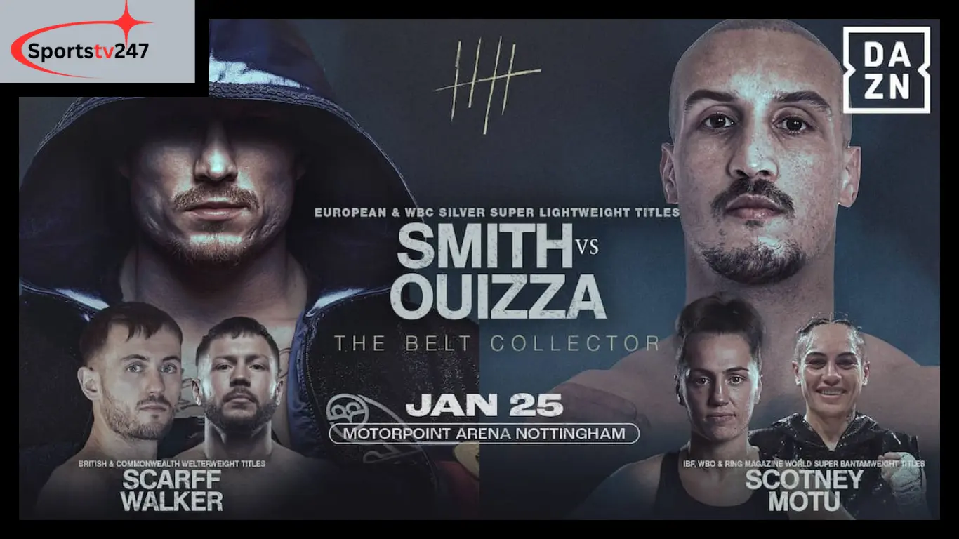 Dalton Smith Returns to Face Walid Ouizza for European